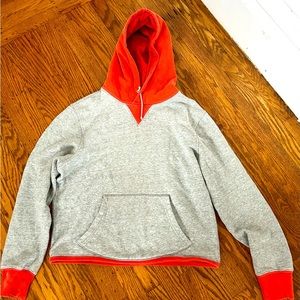 JCrew Men’s classic hoodie sweatshirt. All cotton, gently used, good condition